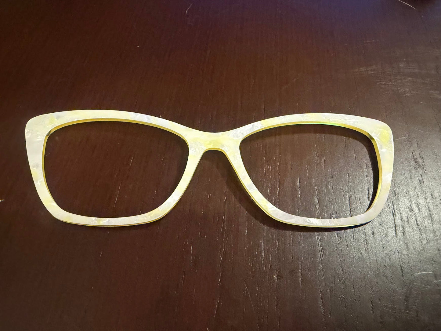 Wanda - Pair Eyewear - Buttercup Pearl Tortoise - Lauren D. Consignment*