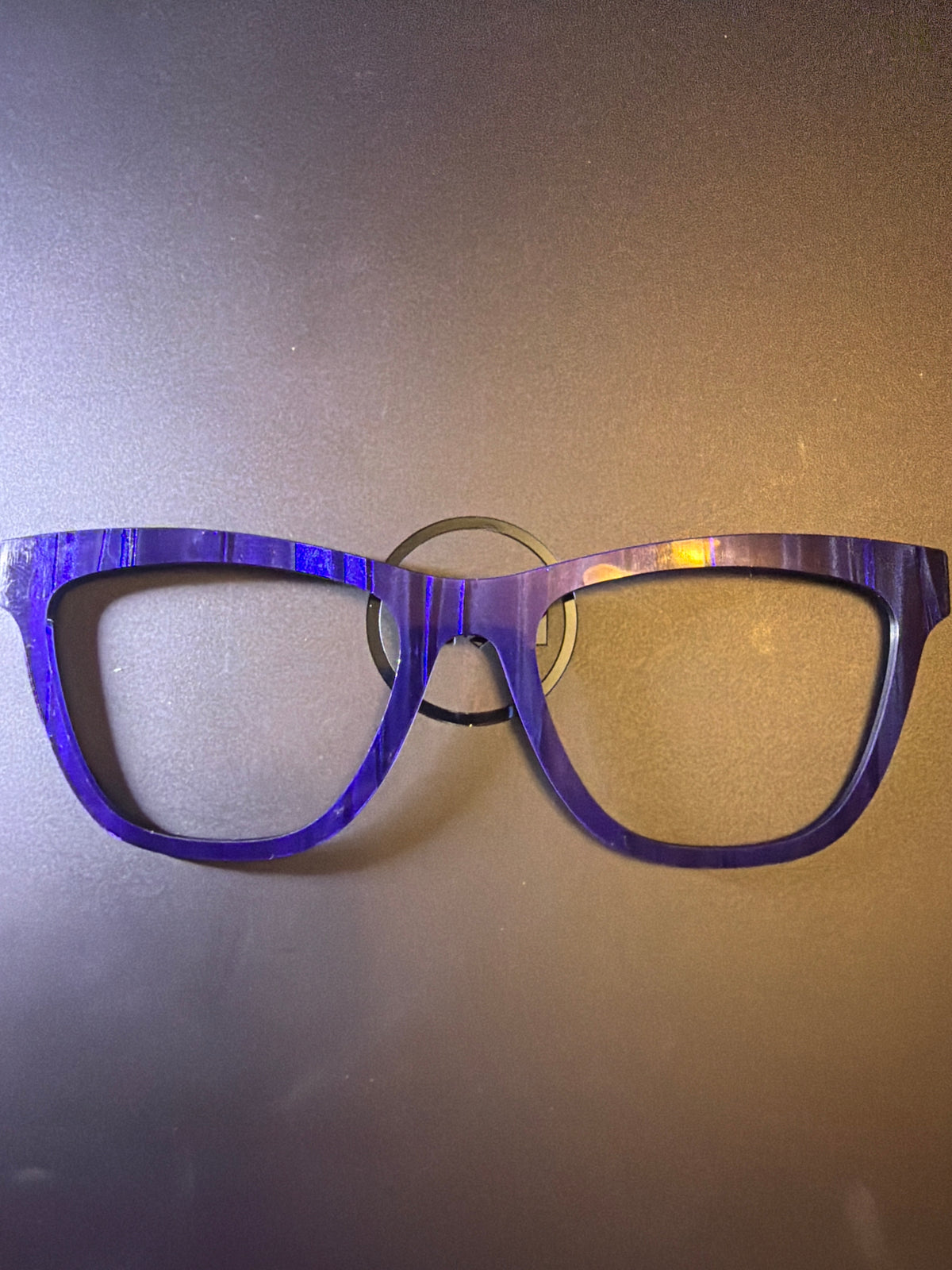 Harper - Pair Eyewear - Indigo Moire Stripes
