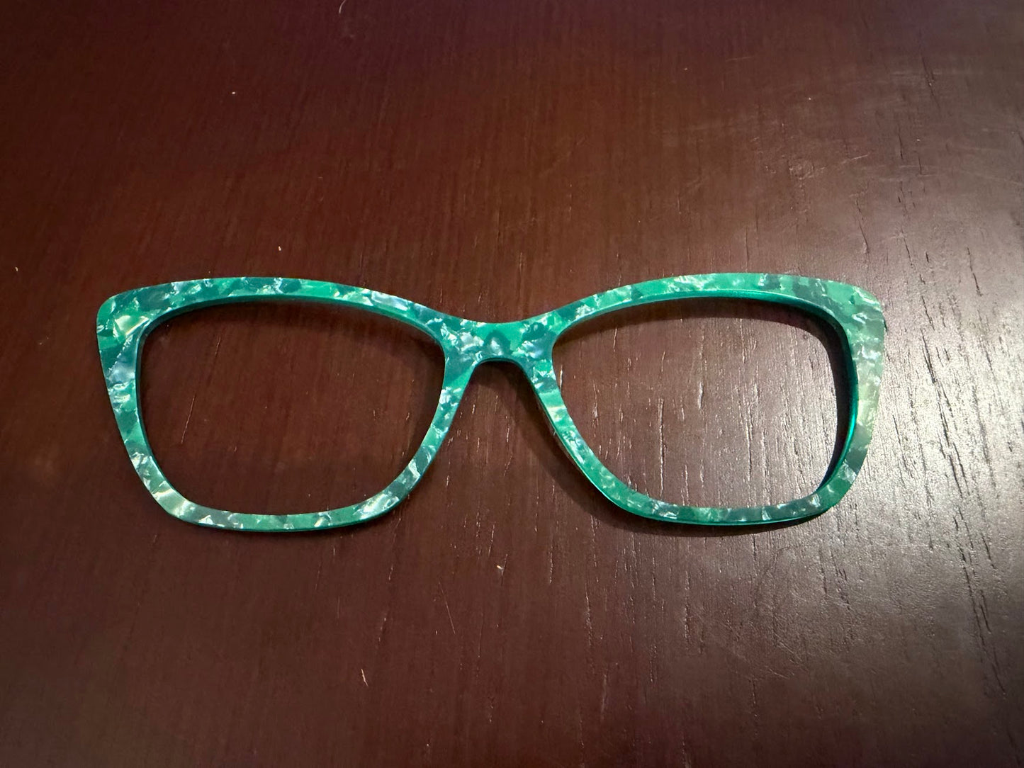 Wanda - Pair Eyewear - Emerald Pearl Tortoise - Lauren D. Consignment*