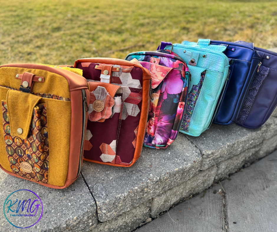 PDF Pattern and Video Tutorial - Travel Buddy Sling Bag by KMGhandmade