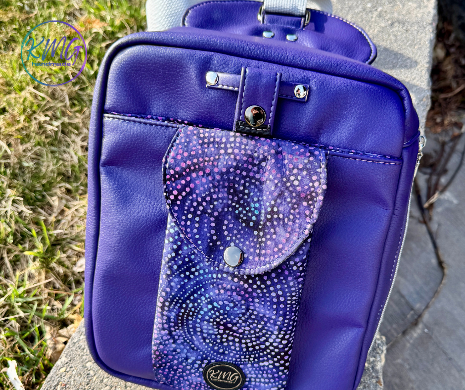 PDF Pattern and Video Tutorial - Travel Buddy Sling Bag by KMGhandmade