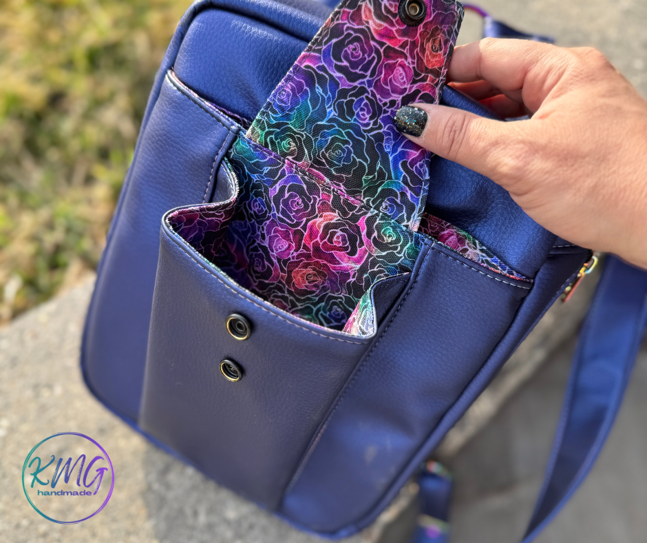PDF Pattern and Video Tutorial - Travel Buddy Sling Bag by KMGhandmade