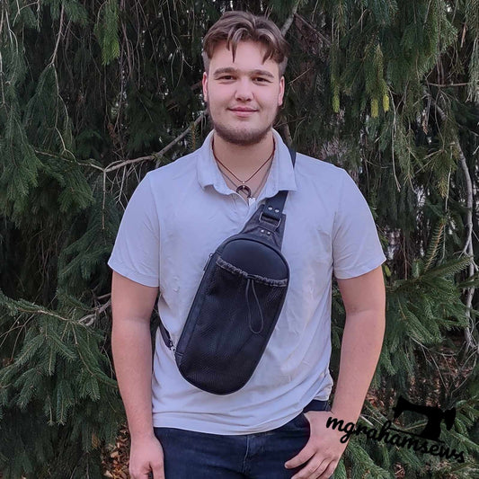 PDF Pattern and Video Tutorial - Buddy Sling Bag & Beverage Buddy Sling Bag by KMGhandmade
