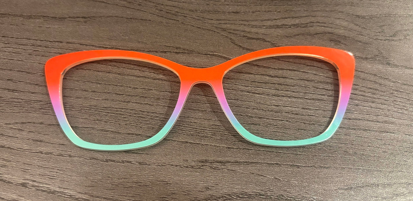 Wanda - Pair Eyewear - Western Sunset Gradient - Lauren D. Consignment*