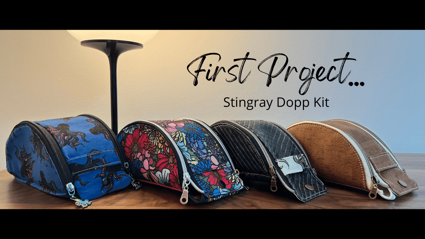 PDF Pattern and Video Tutorial - Project 1 - The Stingray Dopp Kit