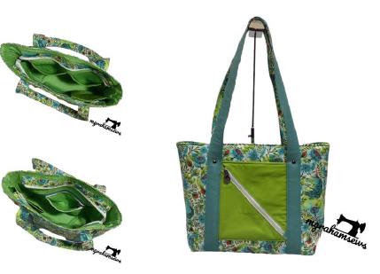 PDF Pattern and Video Tutorial - Midnight Moon Tote by KMGhandmade