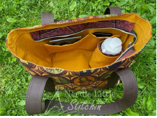 PDF Pattern and Video Tutorial - Midnight Moon Tote by KMGhandmade