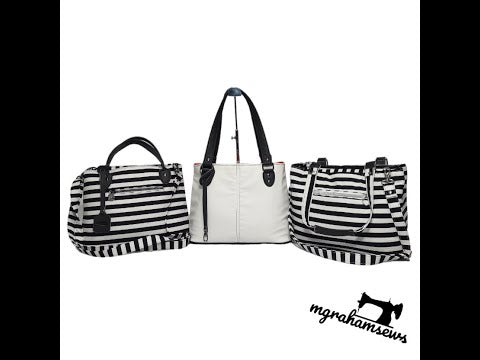 PDF Pattern and Video Tutorial - The Restoration Handbag by KMGhandmade