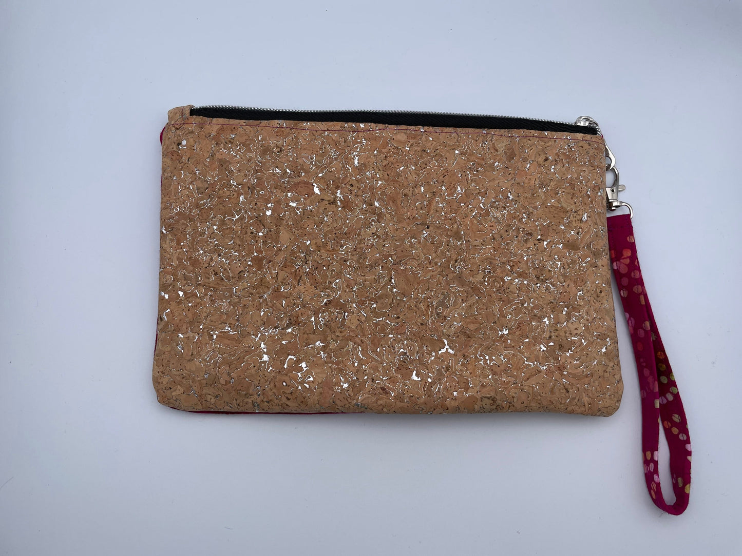Batik & Cork Zippy Clutch Wallet