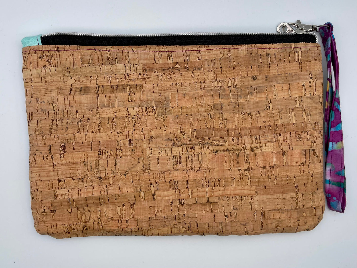 Batik & Cork Zippy Clutch Wallet