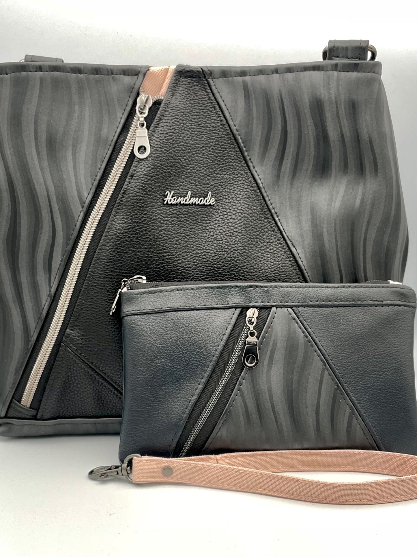 Compass Crossbody and Essentials Wallet Clutch Set - Twisted Sister