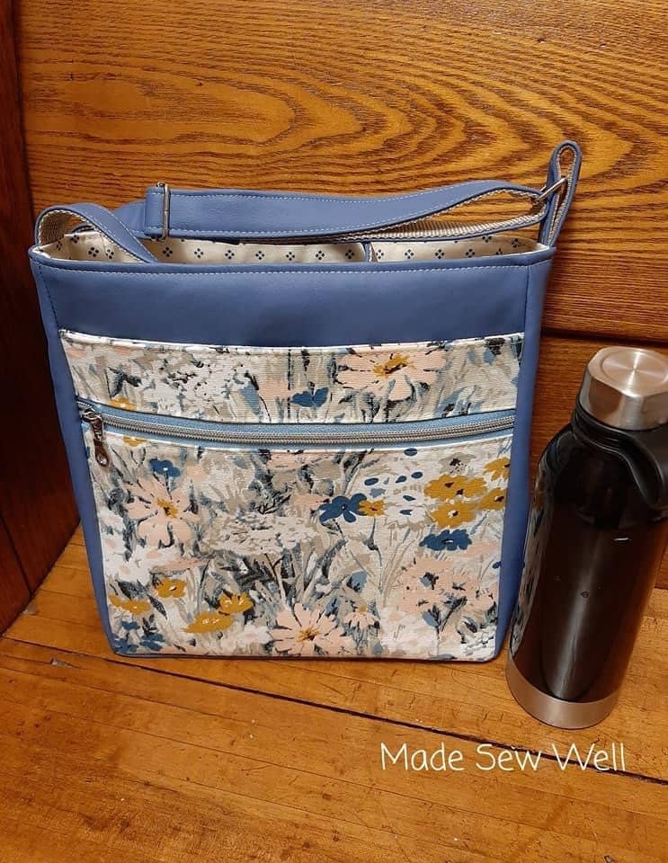 PDF Pattern and Video Tutorial - The Miriam Bag by KMGhandmade