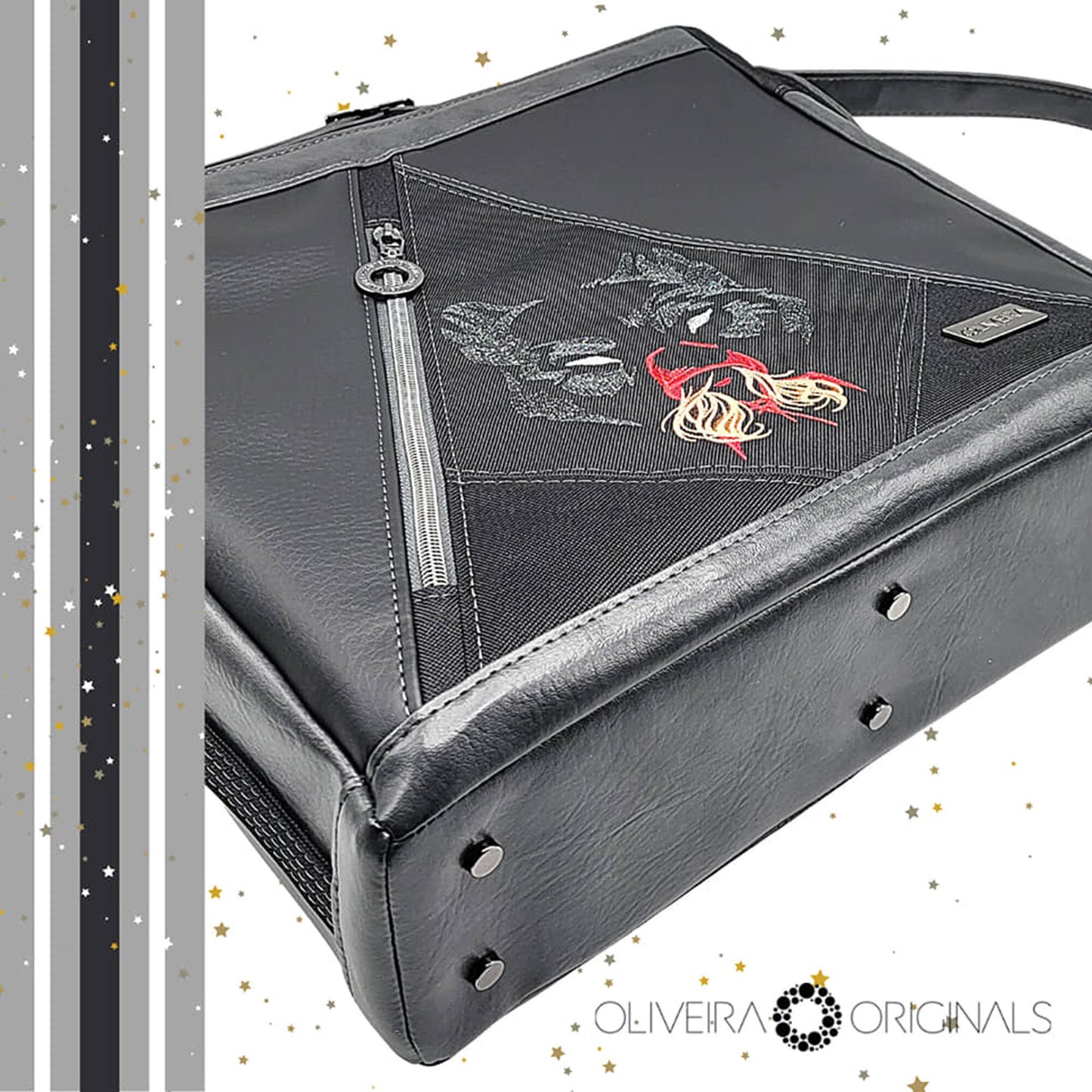 PDF Pattern and Video Tutorial - Compass Business Bag by KMGhandmade