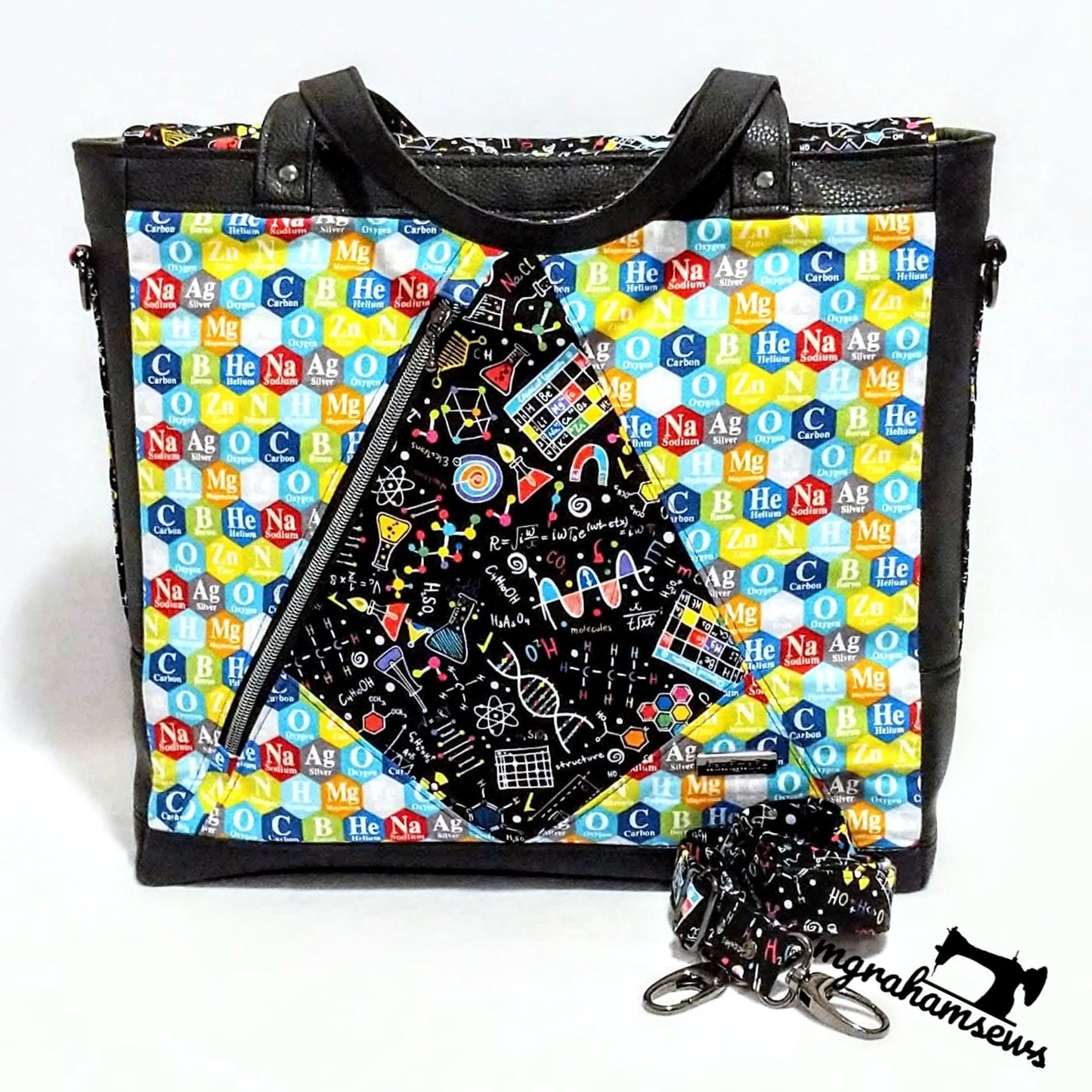 PDF Pattern and Video Tutorial - Compass Business Bag by KMGhandmade