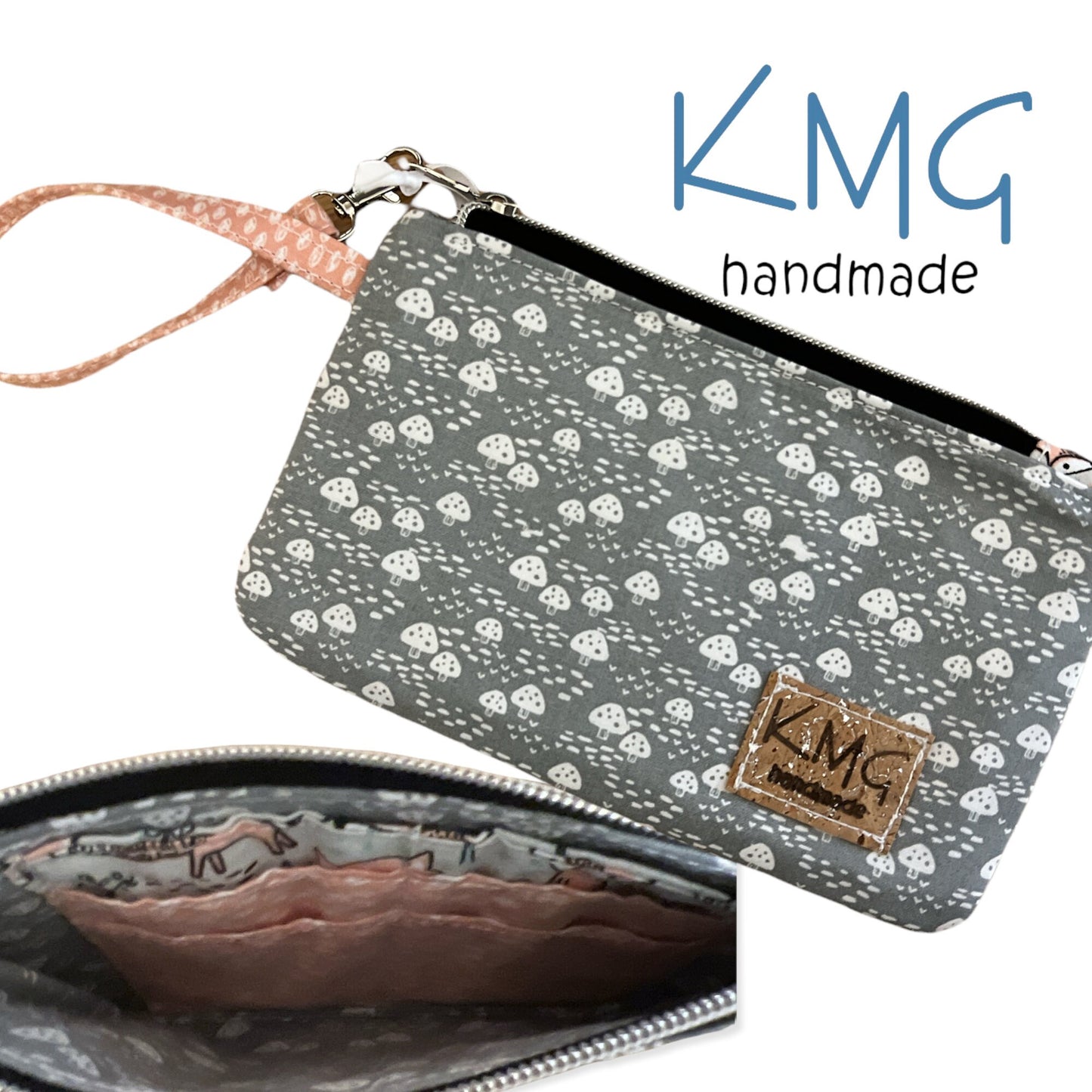 KMGhandmade Original Clip & Zip Wristlets - Group A