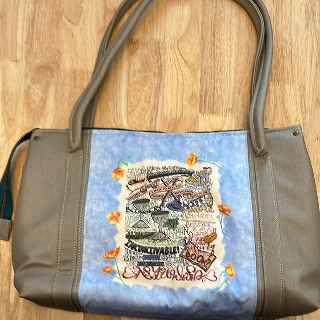 KMGhandmade Original Big Mouth Bag - Princess Bride Quotes