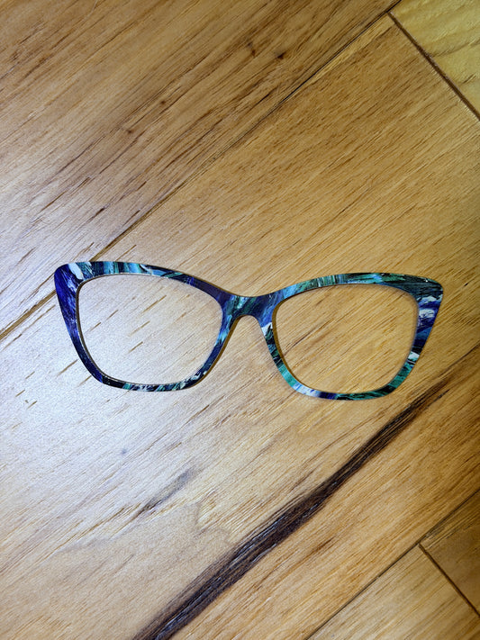 Wanda - Pair Eyewear - Deep Sea Brushstrokes