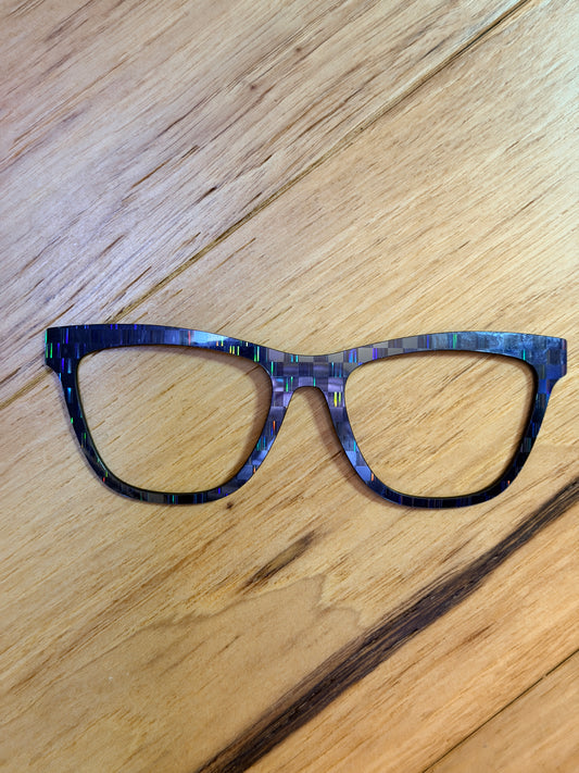 Harper - Pair Eyewear - Holographic Check