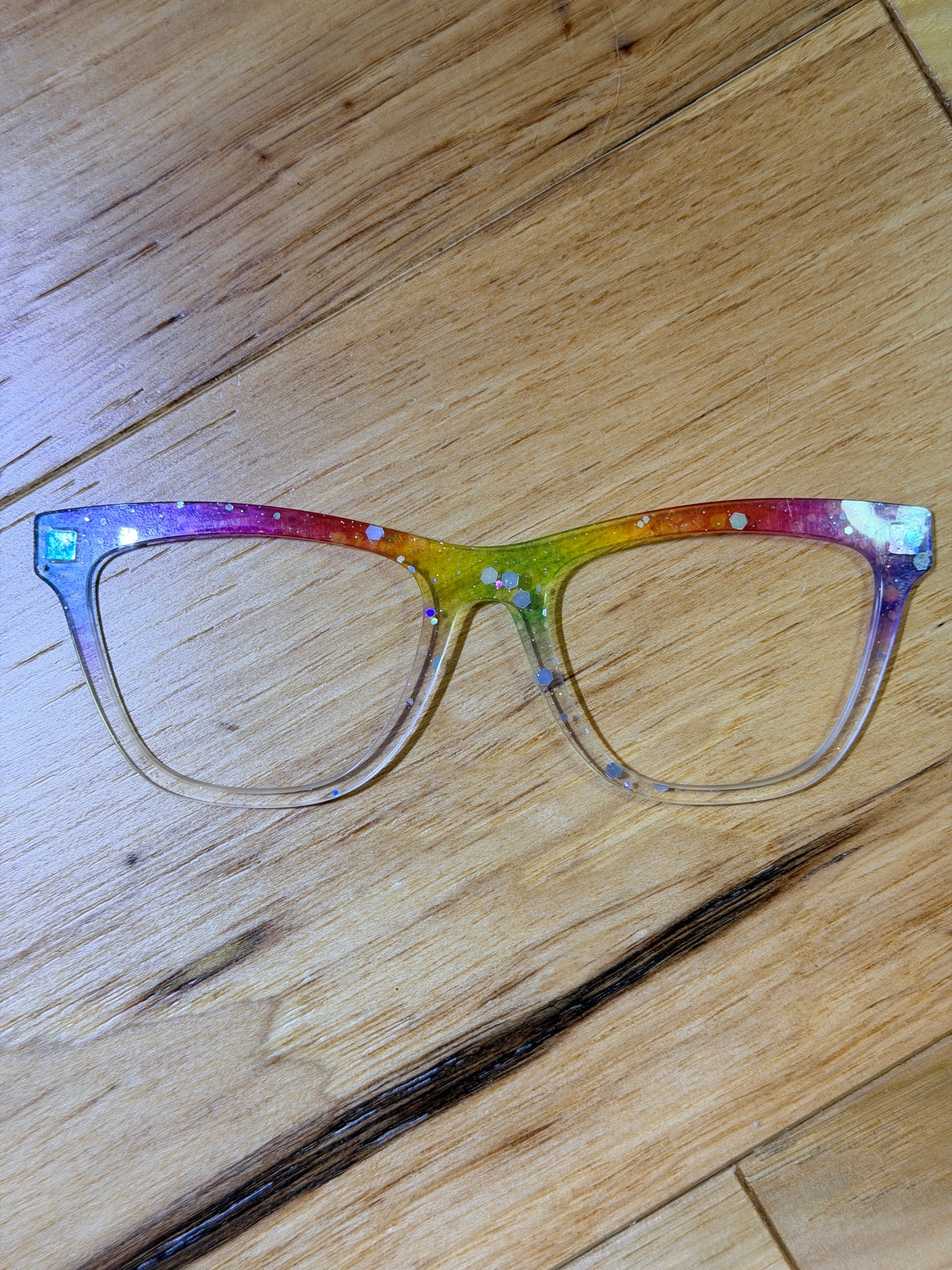 Harper - Pair Eyewear - Bold Bokeh Glitter Crystal