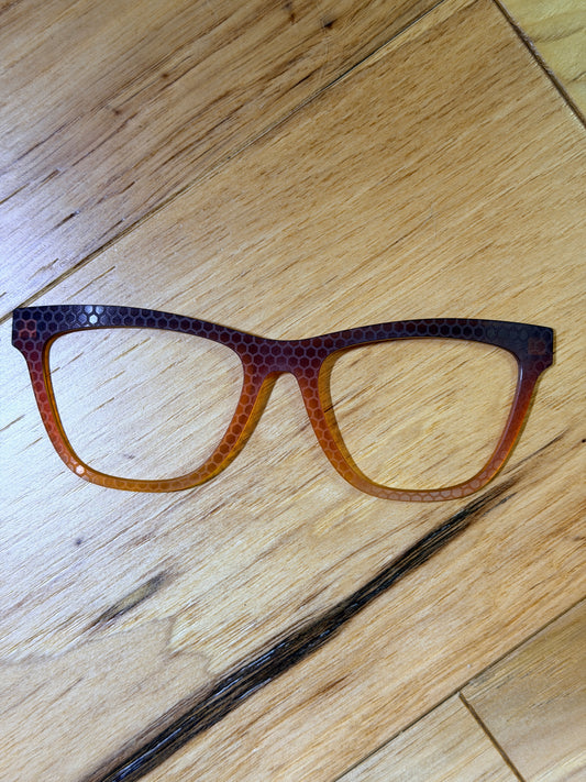 Harper - Pair Eyewear - Honeycomb Textured Gradient
