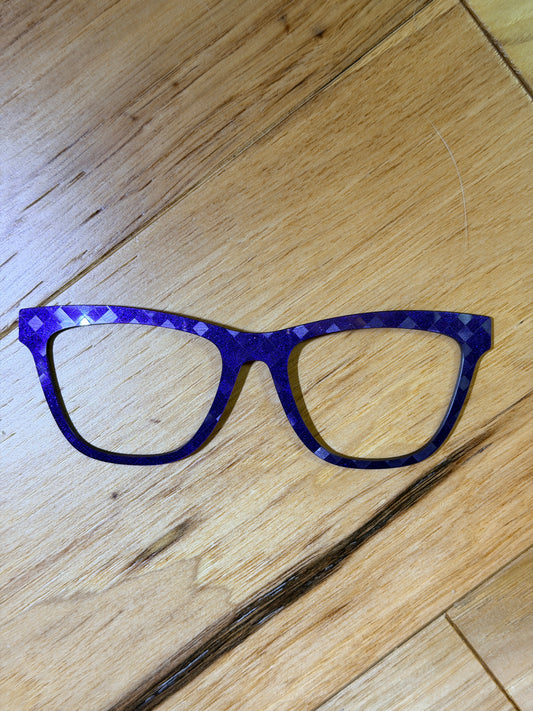 Harper - Pair Eyewear - Eggplant Geo