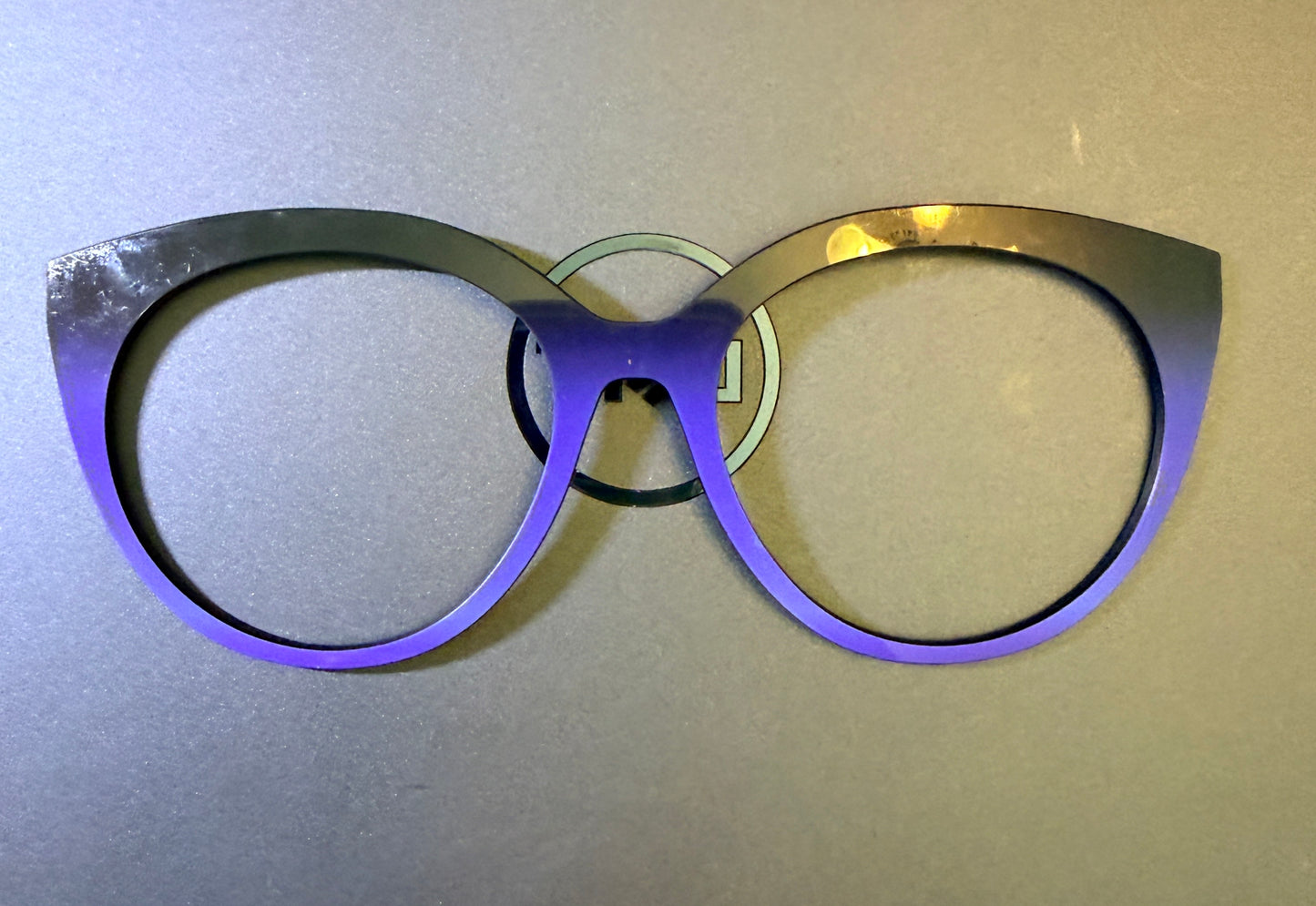 Zuri - Pair Eyewear - Black to Blueberry Gradient