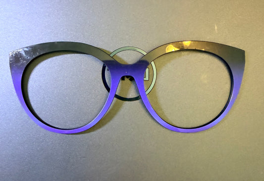 Zuri - Pair Eyewear - Black to Blueberry Gradient