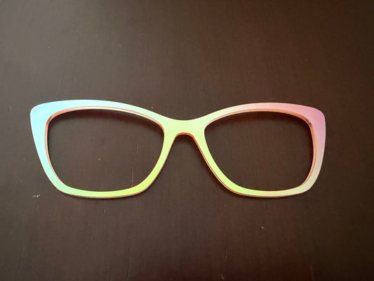 Wanda - Pair Eyewear - Apricot Ombre - Lauren D. Consignment*