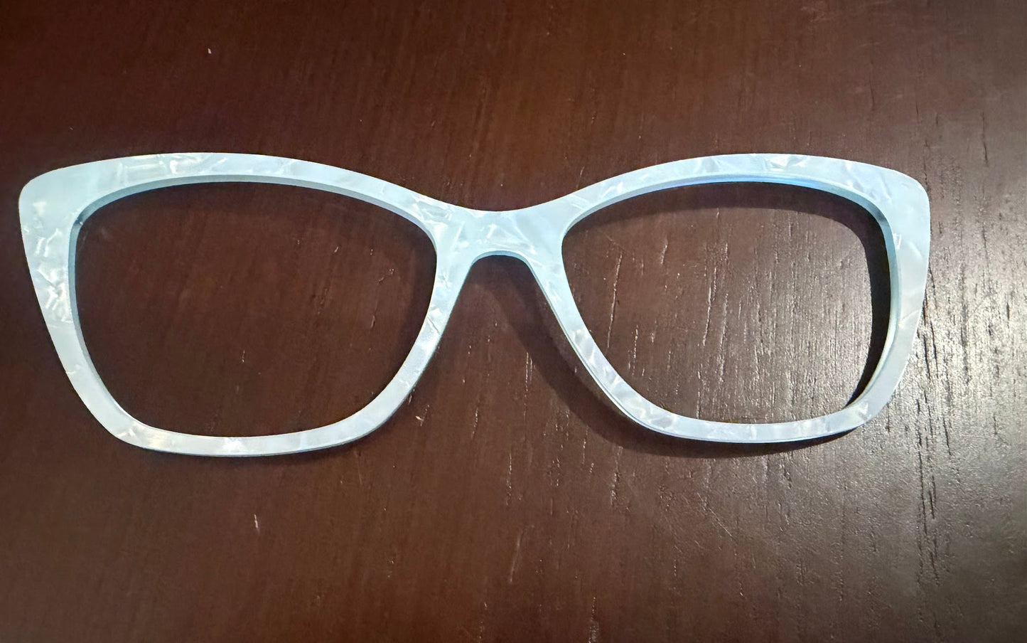 Wanda - Pair Eyewear - Aquamarine Pearl Marble - Lauren D. Consignment*