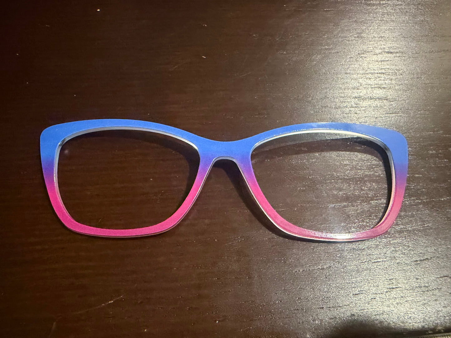 Wanda - Pair Eyewear - Cornflower to Magenta Gradient - Lauren D. Consignment*