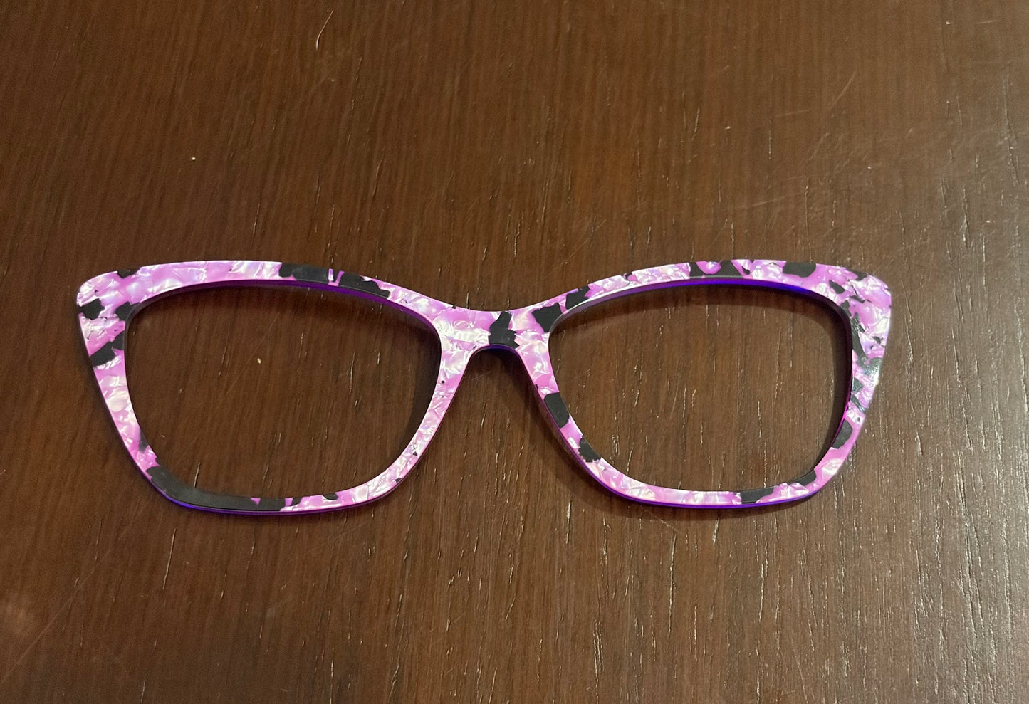 Wanda - Pair Eyewear - Dark Orchid Pearl Tortoise - Lauren D. Consignment*