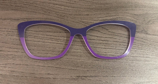 Wanda - Pair Eyewear - Eggplant & Grape Split - Lauren D. Consignment*