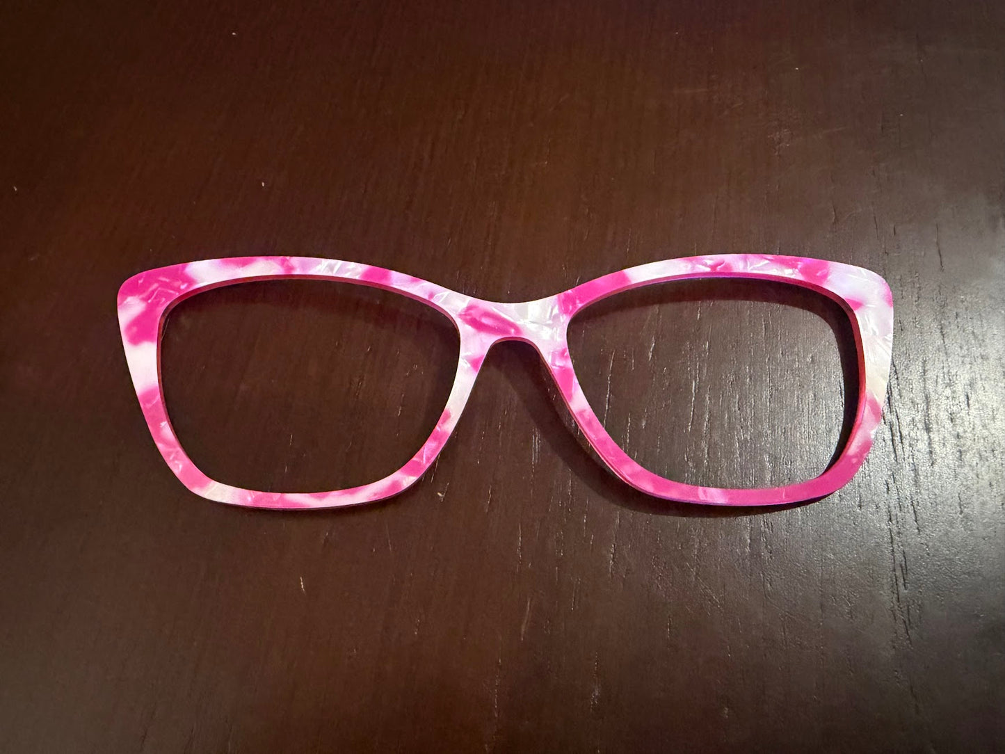 Wanda - Pair Eyewear - Hot Pink Pearl Tortoise - Lauren D. Consignment*