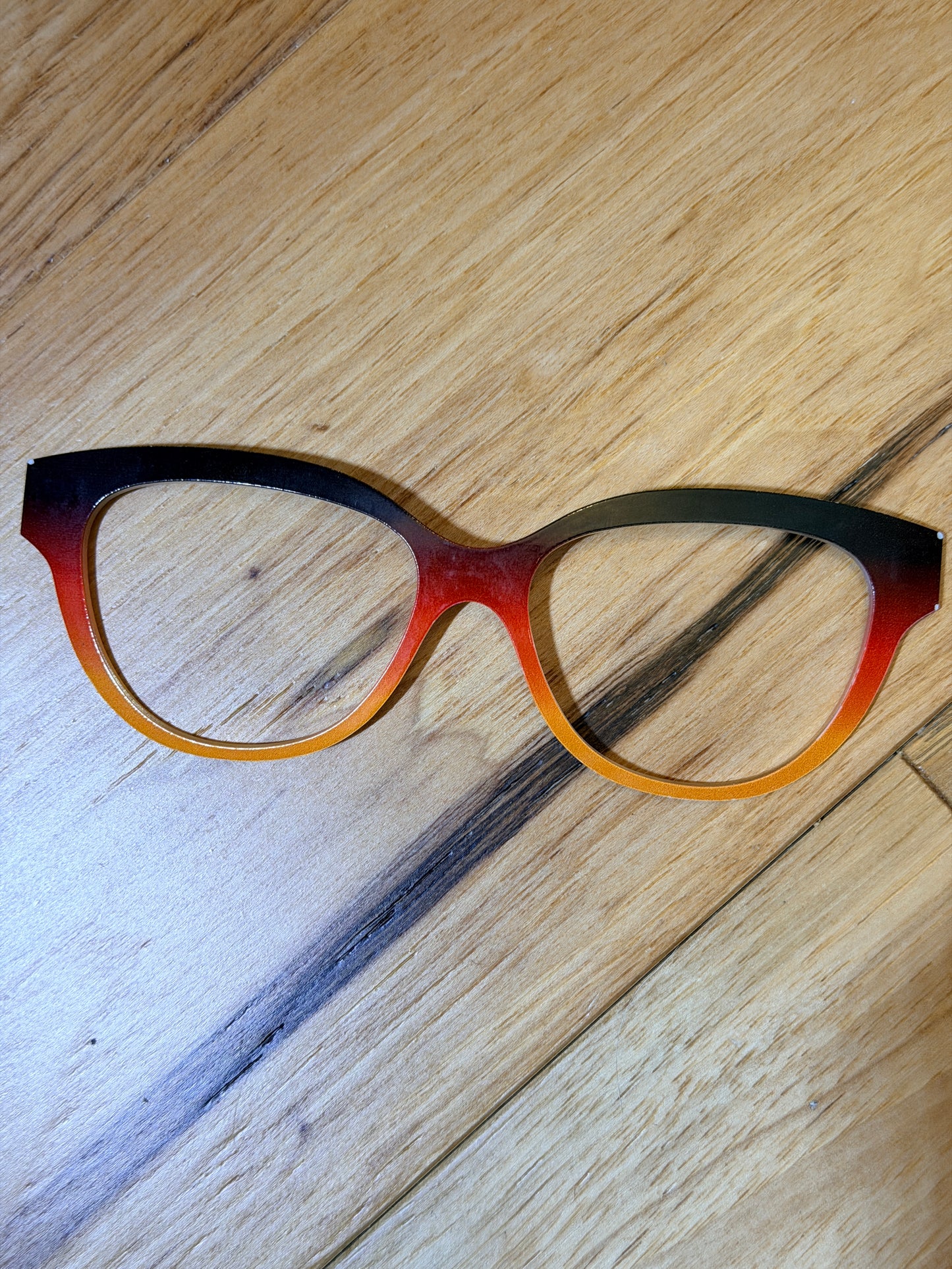 Quinn - Pair Eyewear - Espresso to Pumpkin Gradient
