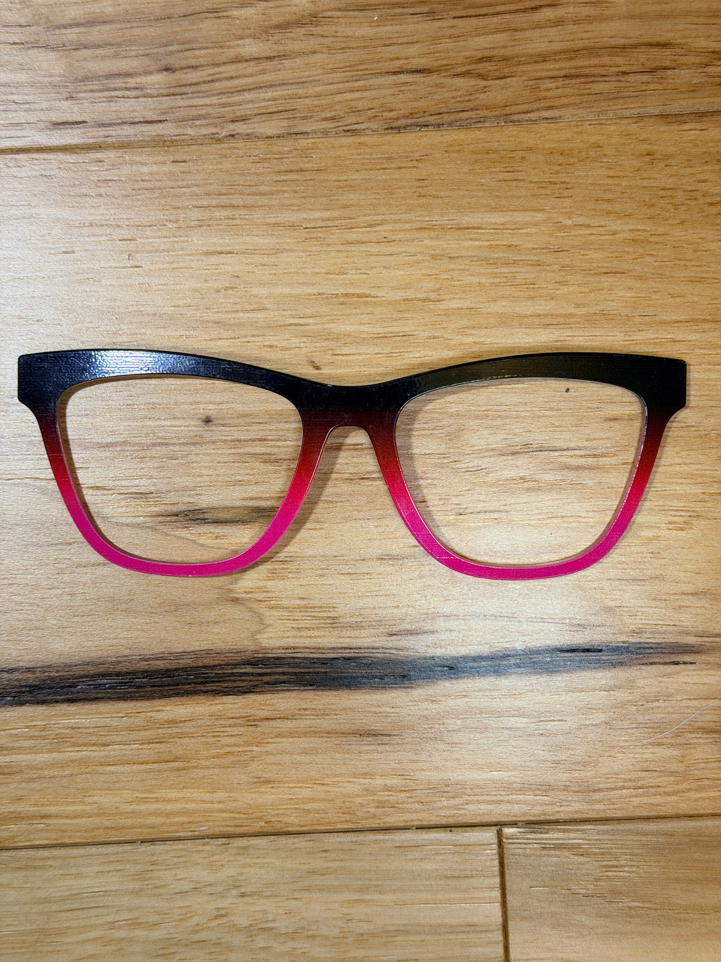 Harper - Pair Eyewear - Black to Rose Gradient