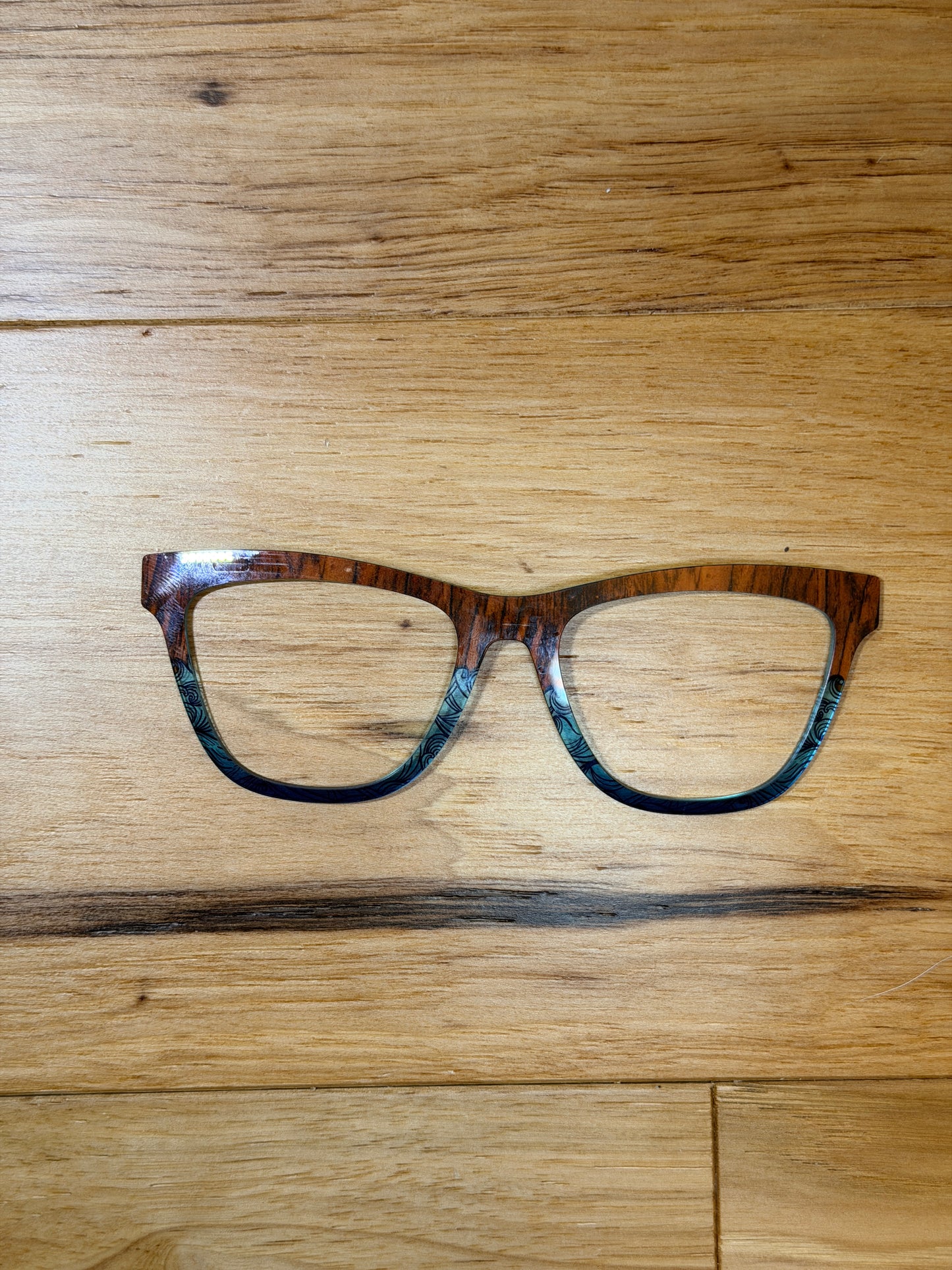 Harper - Pair Eyewear - Blue Wood Waves Crystal