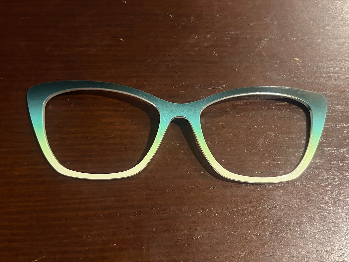 Wanda - Pair Eyewear - Jade to Chartreuse Gradient - Lauren D. Consignment*