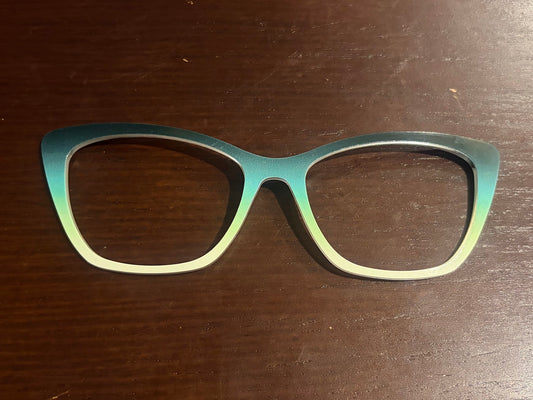 Wanda - Pair Eyewear - Jade to Chartreuse Gradient - Lauren D. Consignment*