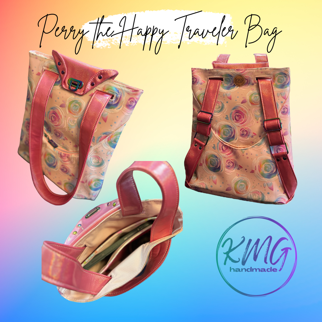 PDF Pattern and Video Tutorial - Perry the Happy Traveler Bag