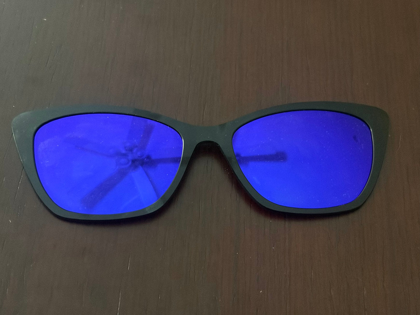 Wanda - Pair Eyewear - Polarized Purple Reflective Sun Top - Lauren D. Consignment*