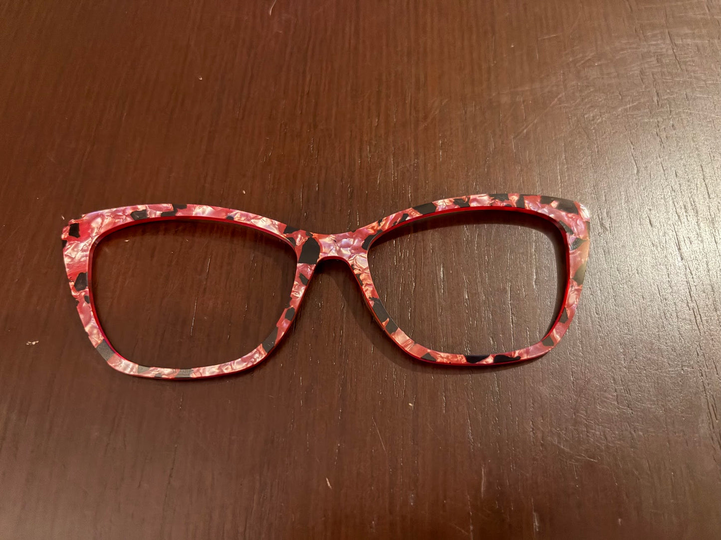 Wanda - Pair Eyewear - Raspberry Pearl Tortoise - Lauren D. Consignment*