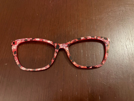 Wanda - Pair Eyewear - Raspberry Pearl Tortoise - Lauren D. Consignment*