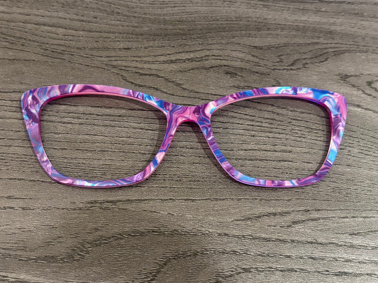Wanda - Pair Eyewear - Tyrian Purple Pearl Marble - Lauren D. Consignment*