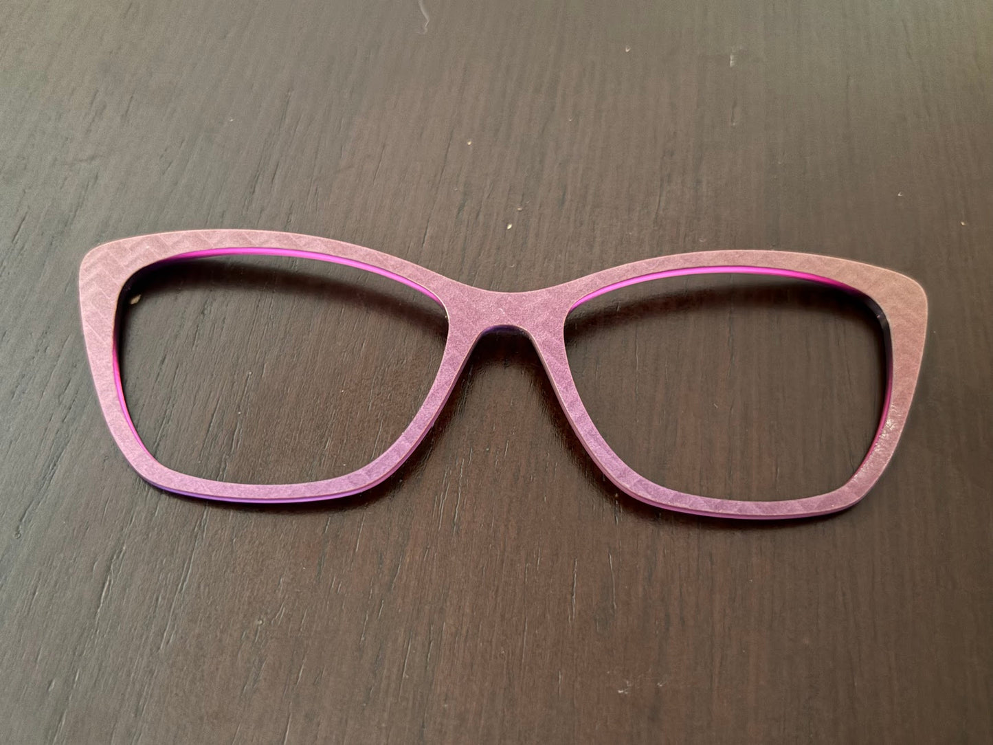 Wanda - Pair Eyewear -  Violet Herringbone - Lauren D. Consignment*