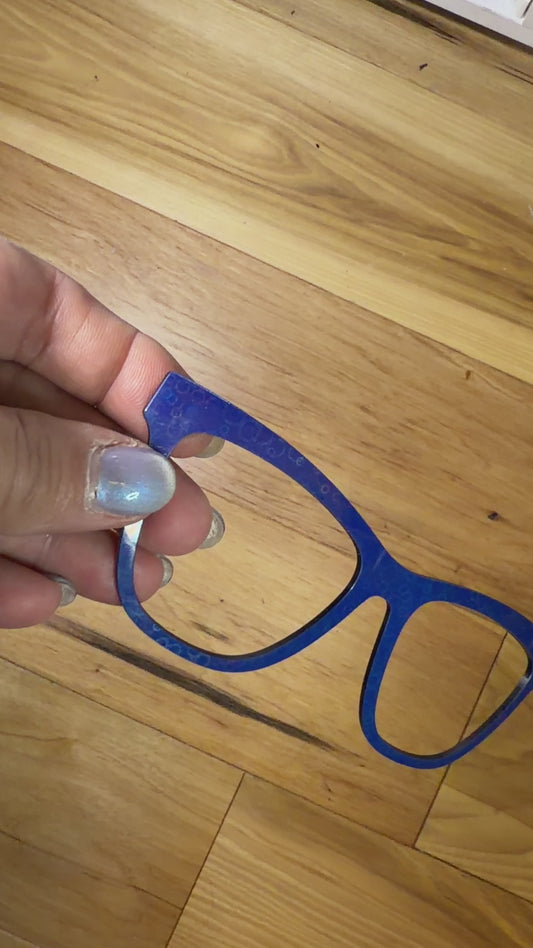 Harper - Pair Eyewear - Navy Fireworks