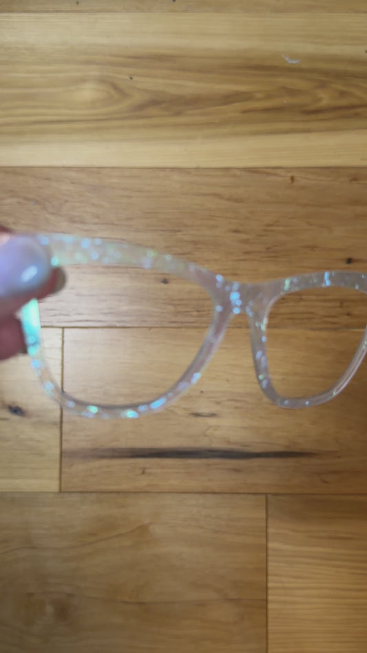Harper - Pair Eyewear - Iridescent Pearl Marble Crystal