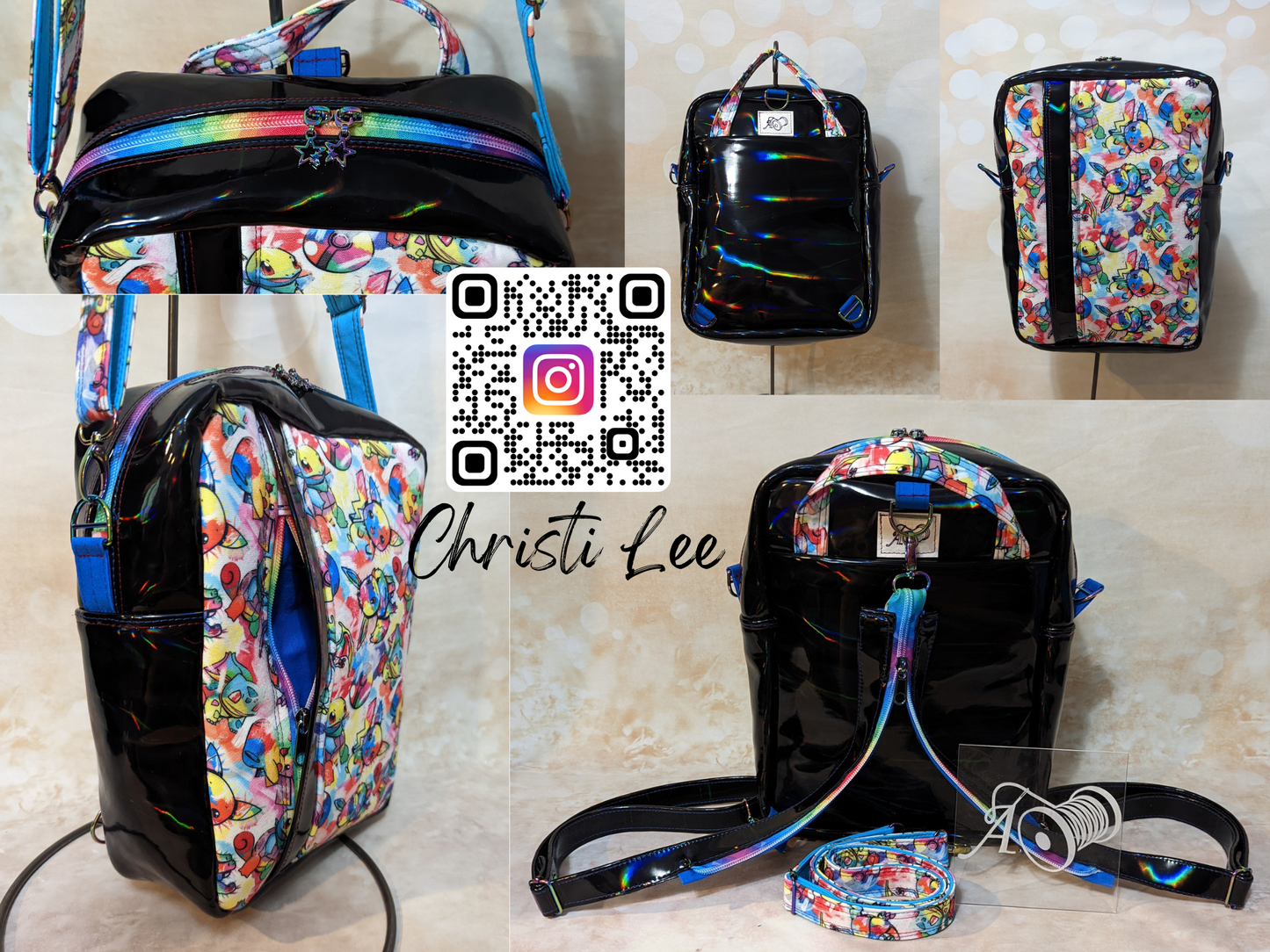 PDF Pattern and Video Tutorial - Parrano Convertible Bag by KMGhandmade