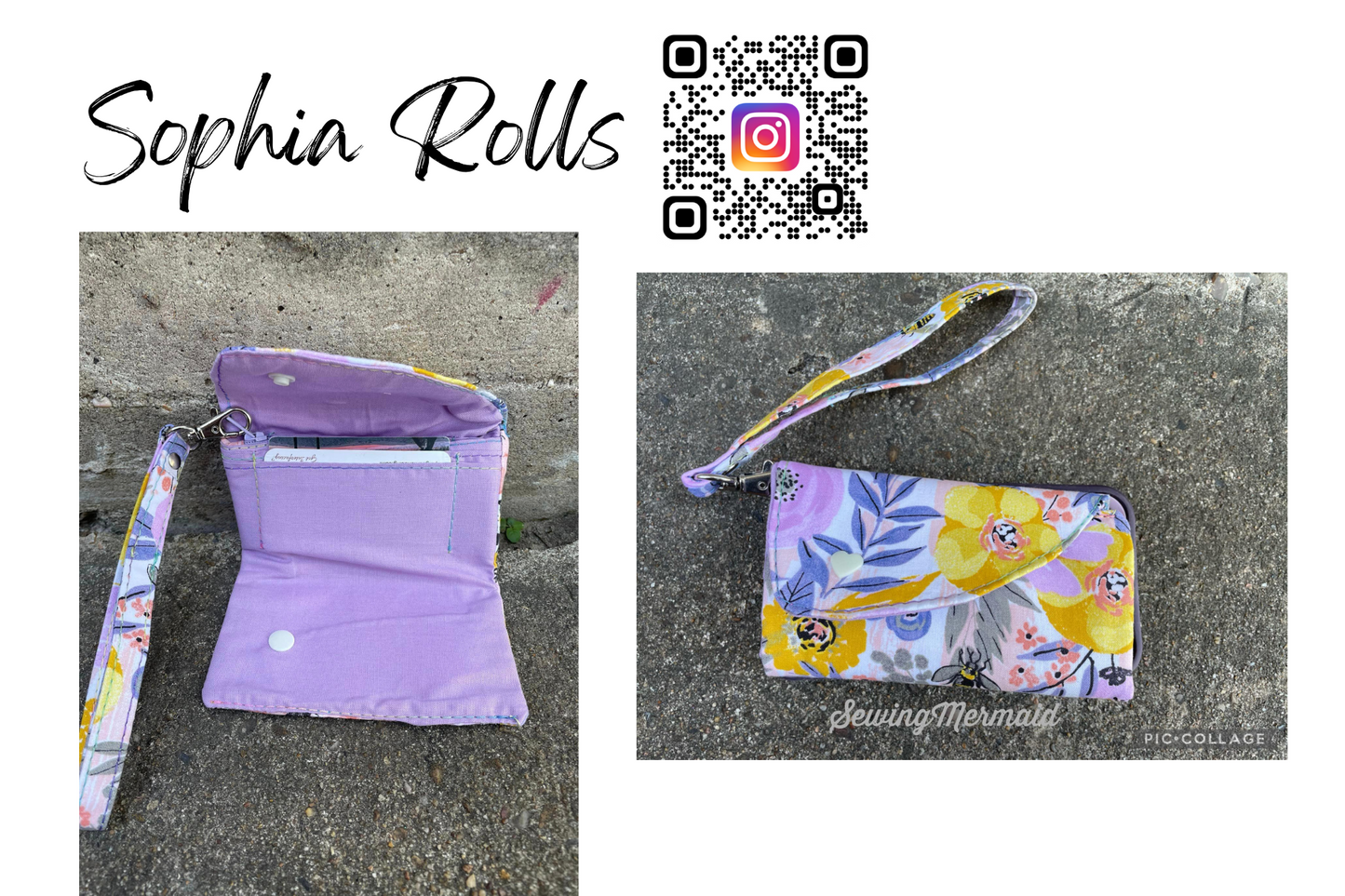 PDF Pattern and Video Tutorial - Project 3 - Wellington Wristlet