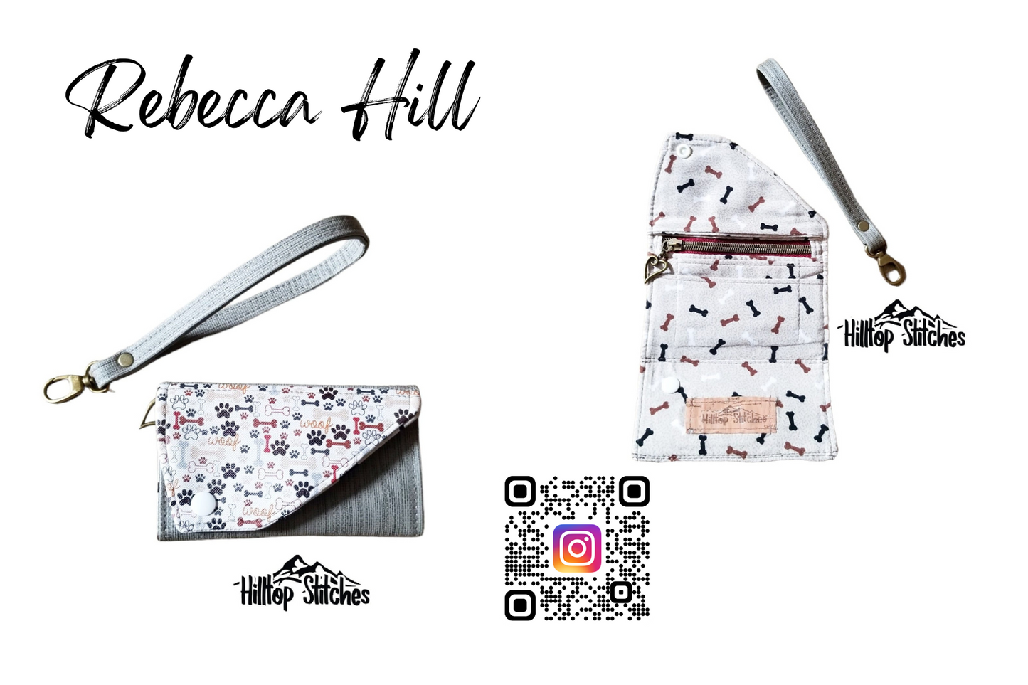 PDF Pattern and Video Tutorial - Project 3 - Wellington Wristlet