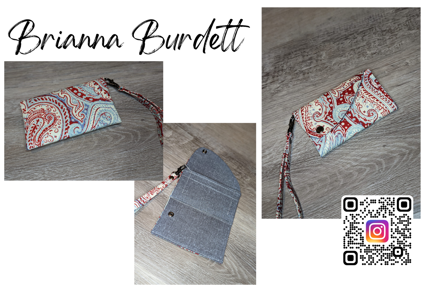 PDF Pattern and Video Tutorial - Project 3 - Wellington Wristlet